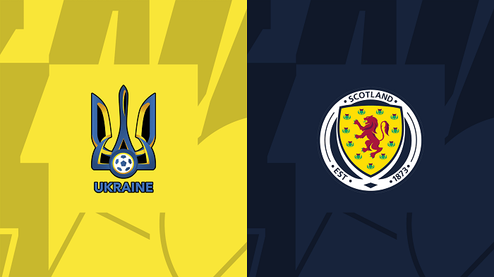 Ukraine vs Scotland logo